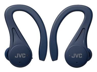 JVC HA-EC25T Casque True Wireless Stereo (TWS) Crochets auriculaires Sports Bluetooth Bleu