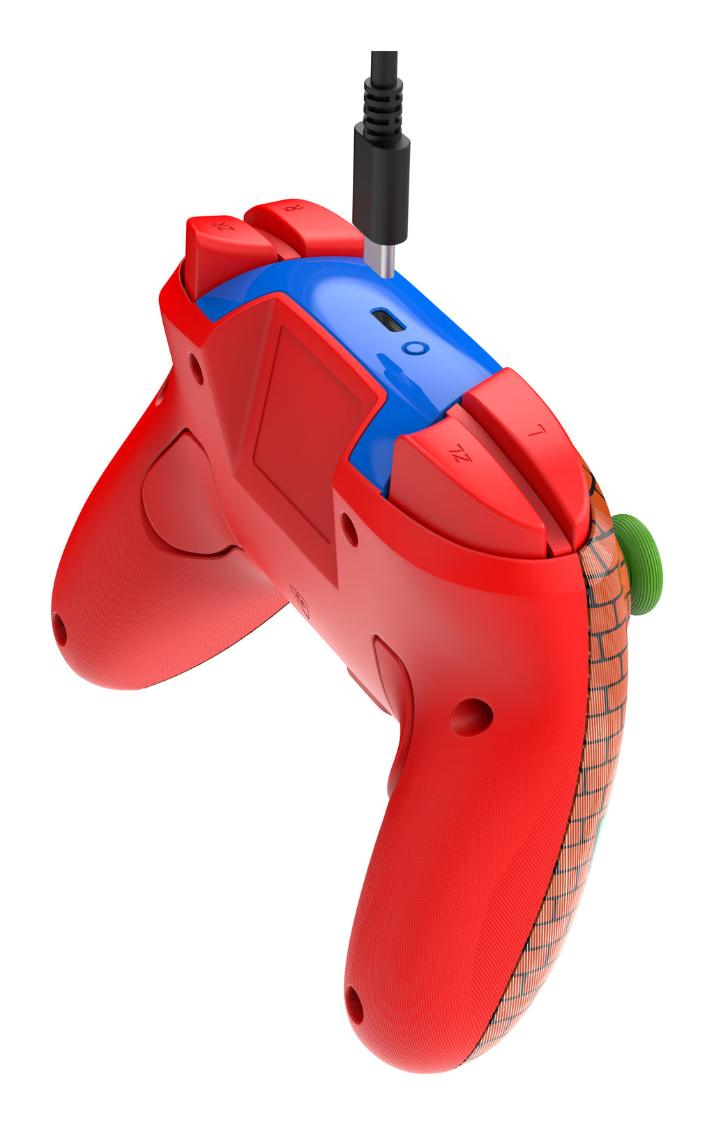 Turtle Beach Rematch Mario Brick Manette sans fil sous licence officielle Nintendo pour Nintendo Switch avec batterie rechargeable. Fonctionne aussi avec la Nintendo Switch 2 - Bouton C indisponible