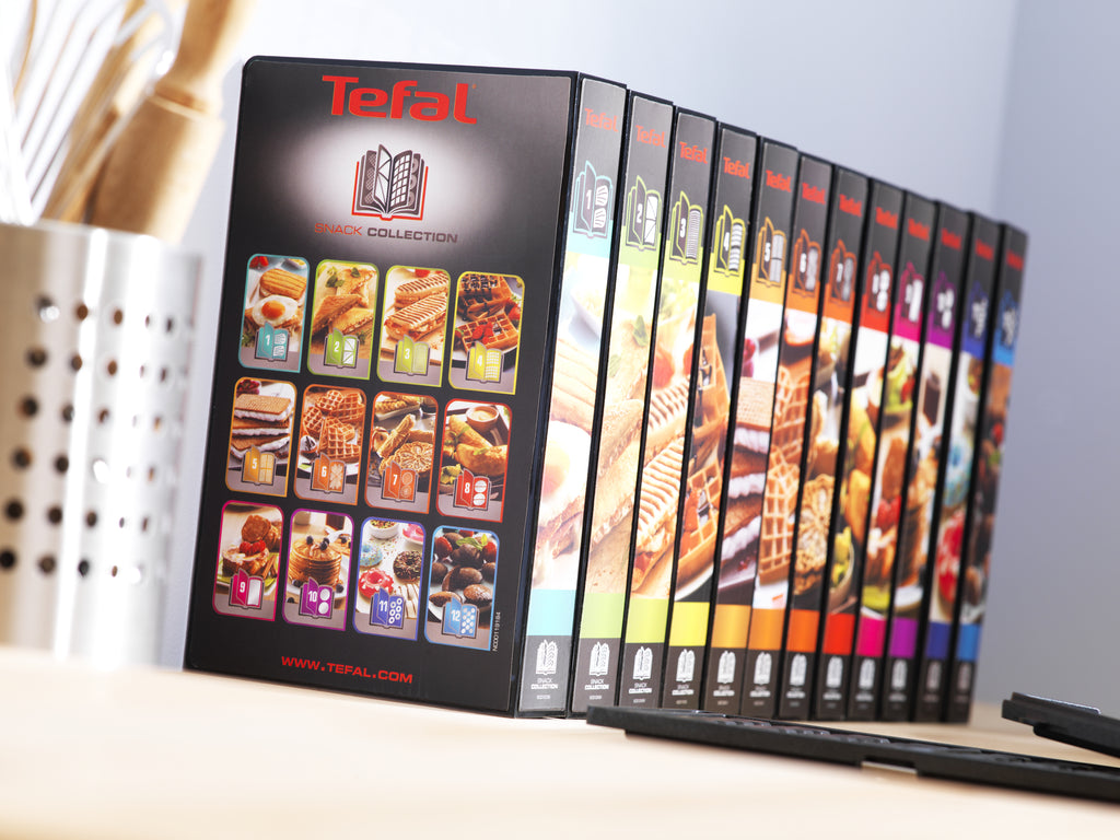 Tefal Snack Collection SW857D gaufrier et appareil à croque-monsieur Acier inoxydable