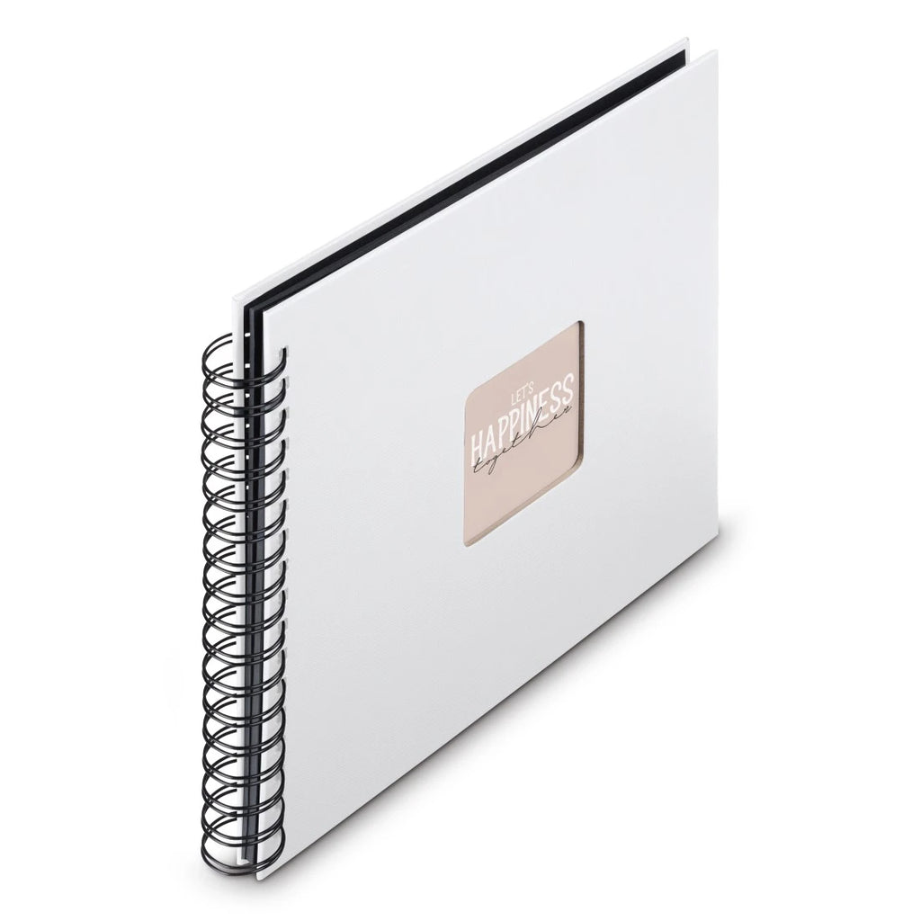 Hama 00009846 album photo et protège-page Blanc 100 feuilles 10 x 15 Reliure spiralée