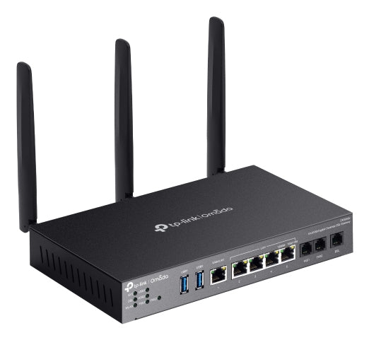 TP-Link Omada AX3000 Routeur Sans Fil Gigabit Ethernet Bi-bande 2,4 GHz / 5 GHz, Noir
