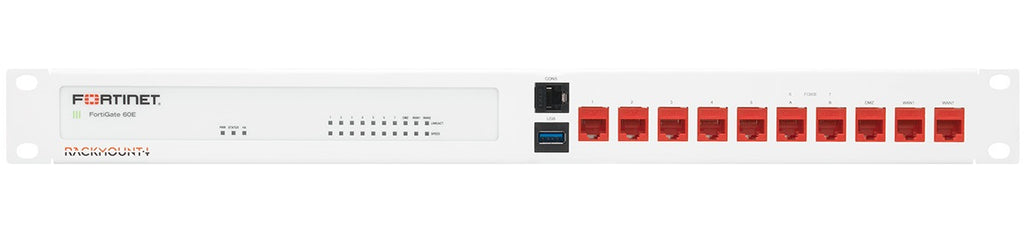 Kit de Montage en Rack pour FortiGate 60E / 61E, Modèle RM-FR-T10, pour Rack 19 Pouces