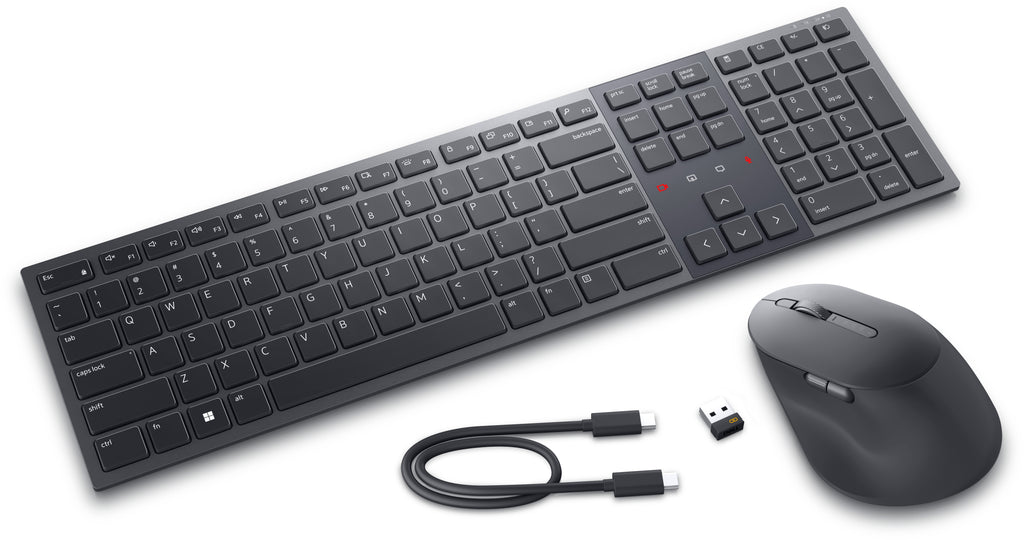 DELL Clavier et souris de collaboration Pro Premium - KM900 - États-Unis international (QWERTY)