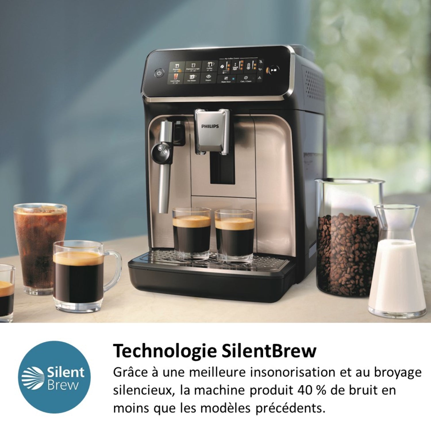 Philips Séries 3300 EP3329/70 Machine à espresso automatique