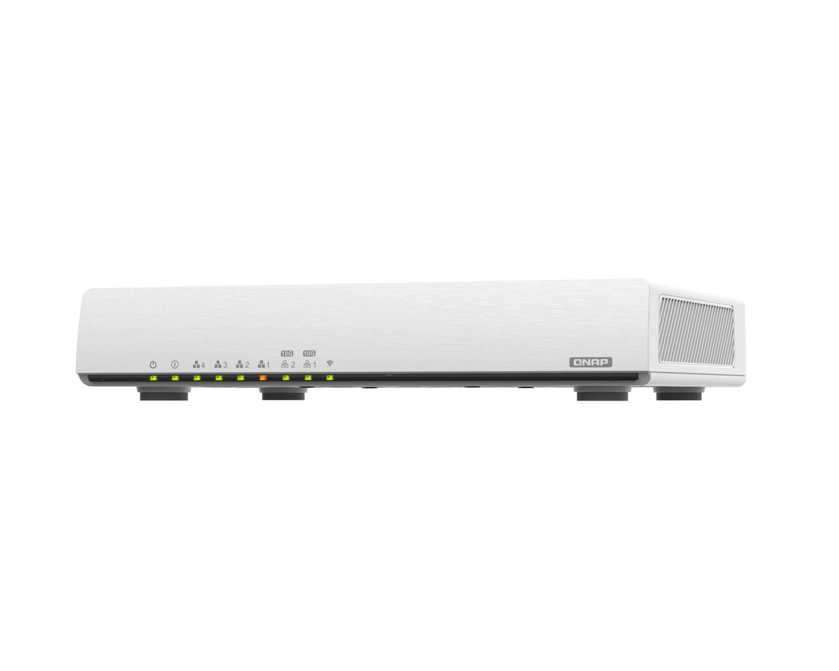 QNAP QHora-301W Routeur Sans Fil 10 Gigabit Ethernet Bi-bande 2,4 GHz / 5 GHz, Blanc