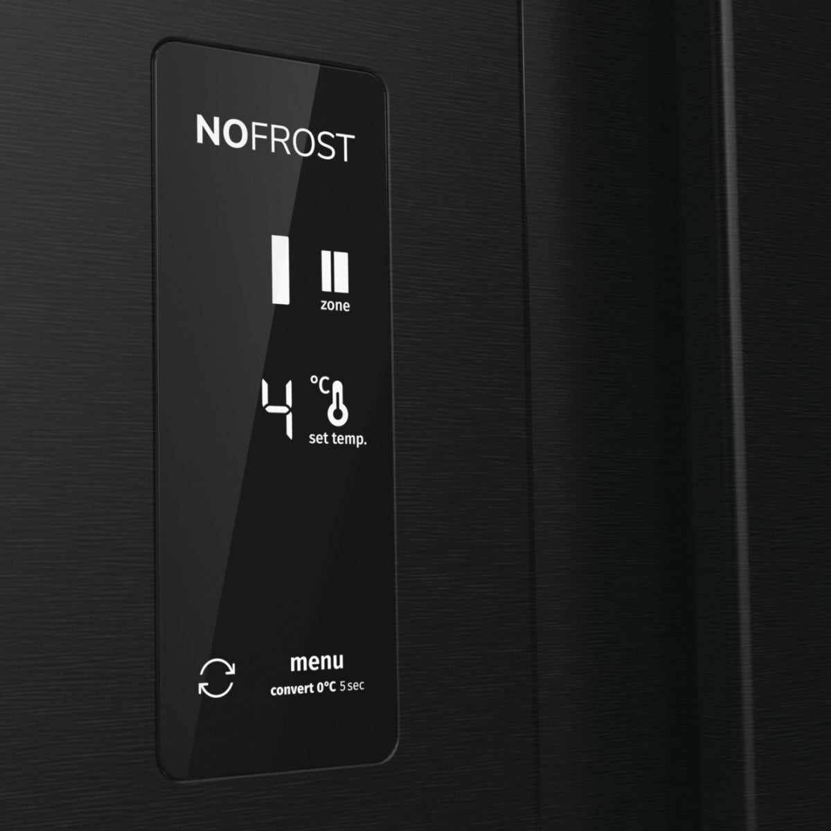 Gorenje NRR9185EABXLWD frigo américain Pose libre 547 L Noir, Acier inoxydable