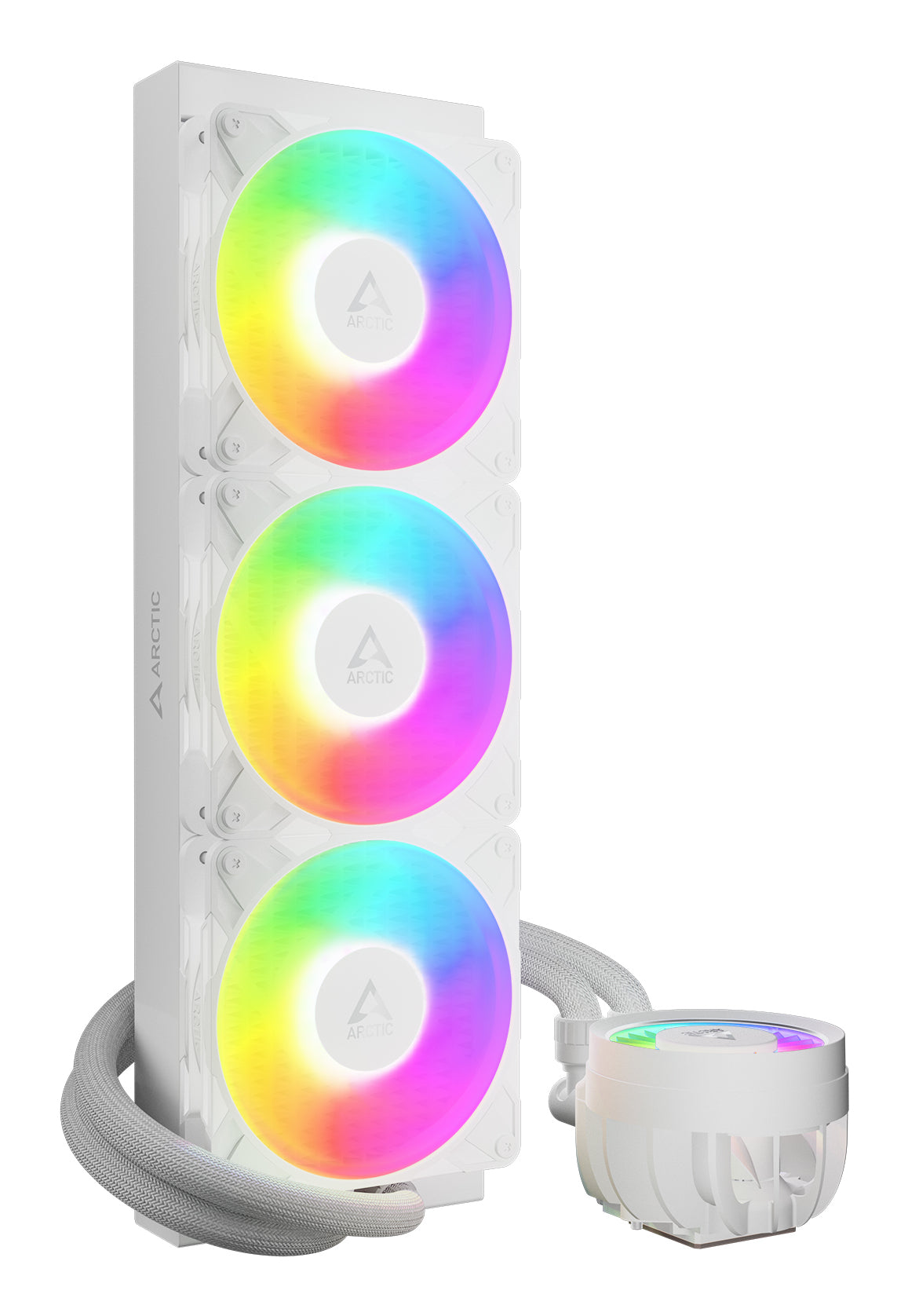 ARCTIC Liquid Freezer III Pro 360 A-RGB (White) Processeur Kit de refroidissement du liquide 12 cm Blanc 1 pièce(s)