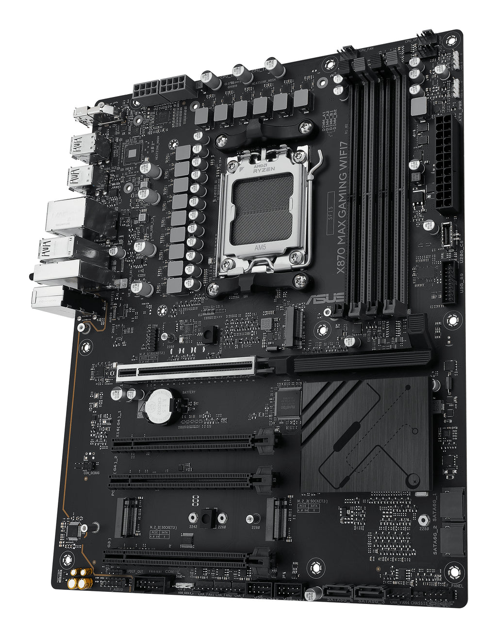 ASUS X870 MAX GAMING WIFI7 Carte Mère AMD X870 Socket AM5 ATX