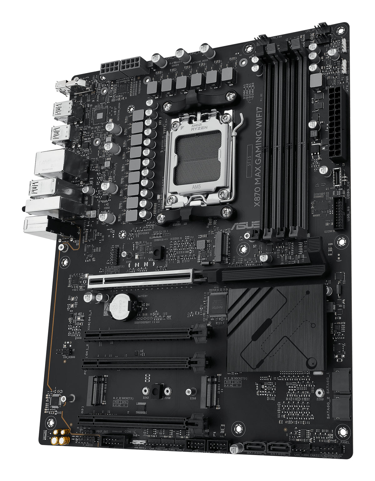 ASUS X870 MAX GAMING WIFI7 Carte Mère AMD X870 Socket AM5 ATX