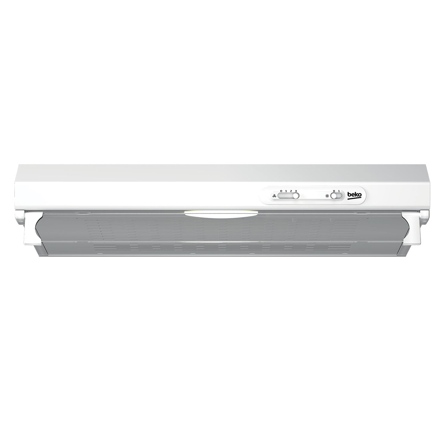 Beko CFB 6310 W hotte Montée au mur Blanc 160 m³/h