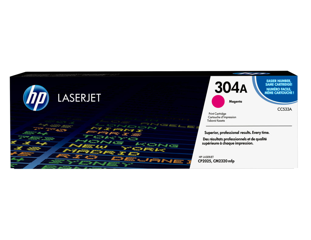 HP 304A Toner LaserJet Magenta Authentique