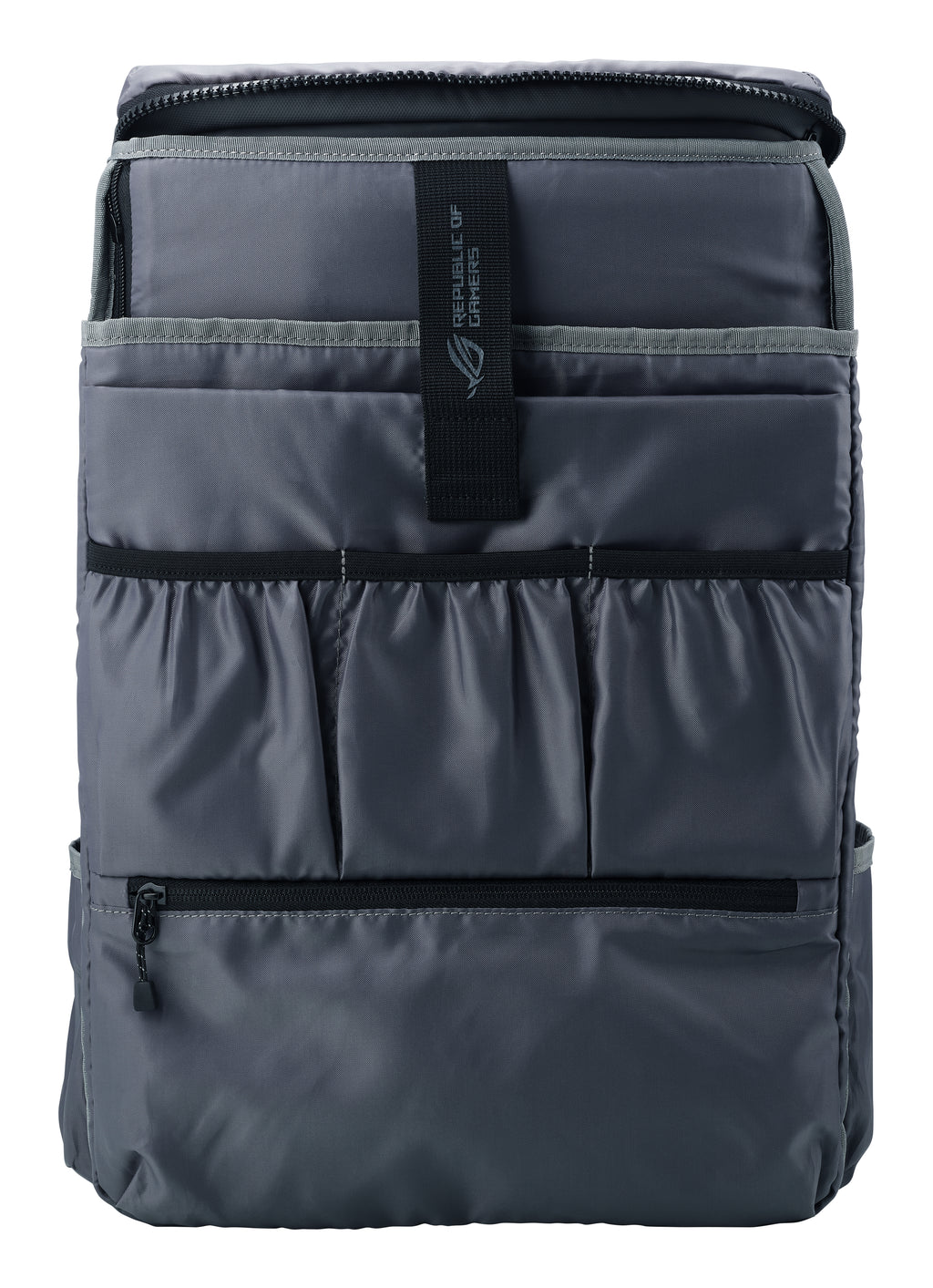 ASUS ROG Ranger BP2701 Cybertext Edition 45,7 cm (18") Sac à dos Noir, Gris