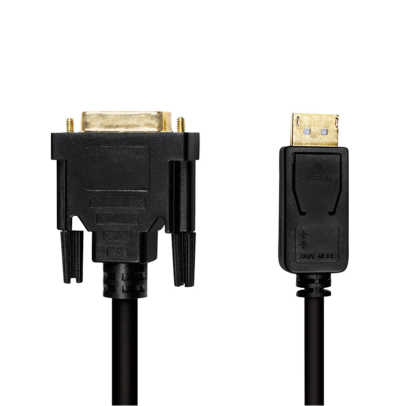 LogiLink CV0131 câble vidéo et adaptateur 2 m DisplayPort DVI Noir