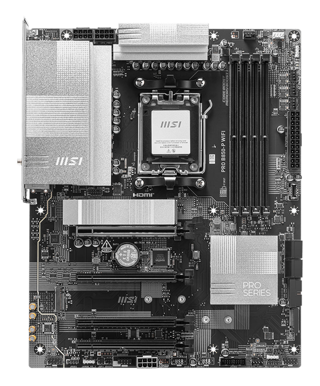 MSI PRO B850-P WIFI Carte Mère AMD B850 Socket AM5 ATX
