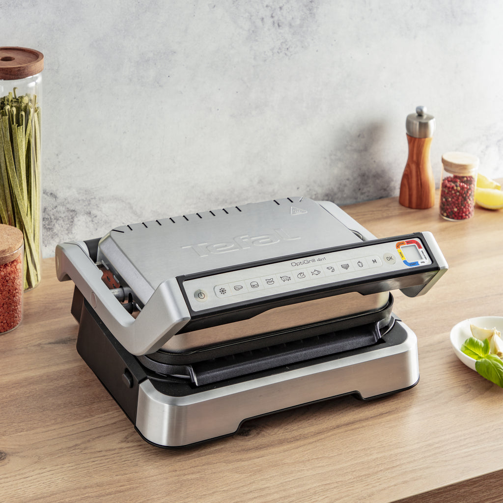 Tefal OptiGrill 4in1 GC774D Grill 2100W Sølv