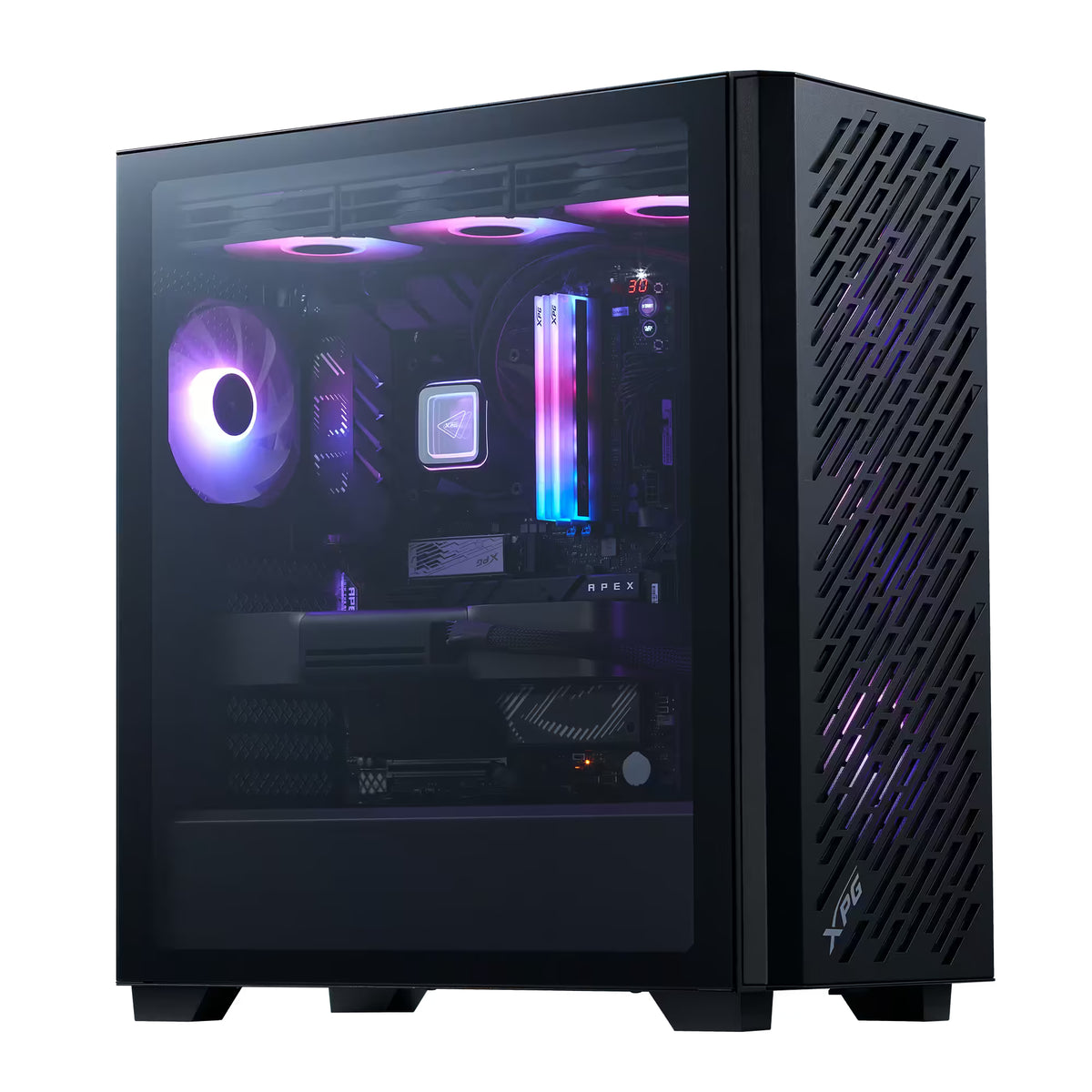 Boîtier PC Midi Tower VALOR AIR PRO, Noir
