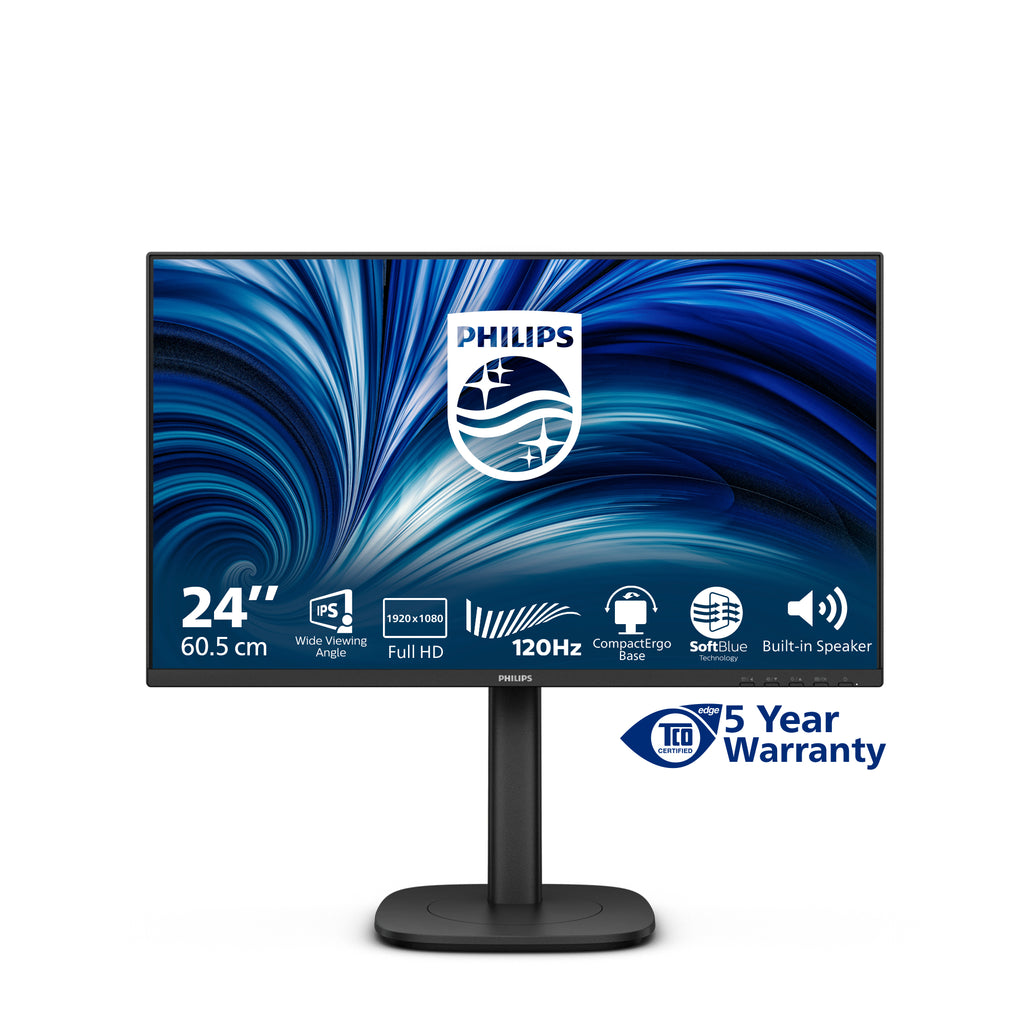 Philips 3000 series 24B2N3200J/00 Écran PC 23.8" Full HD 1920 x 1080 LCD Noir