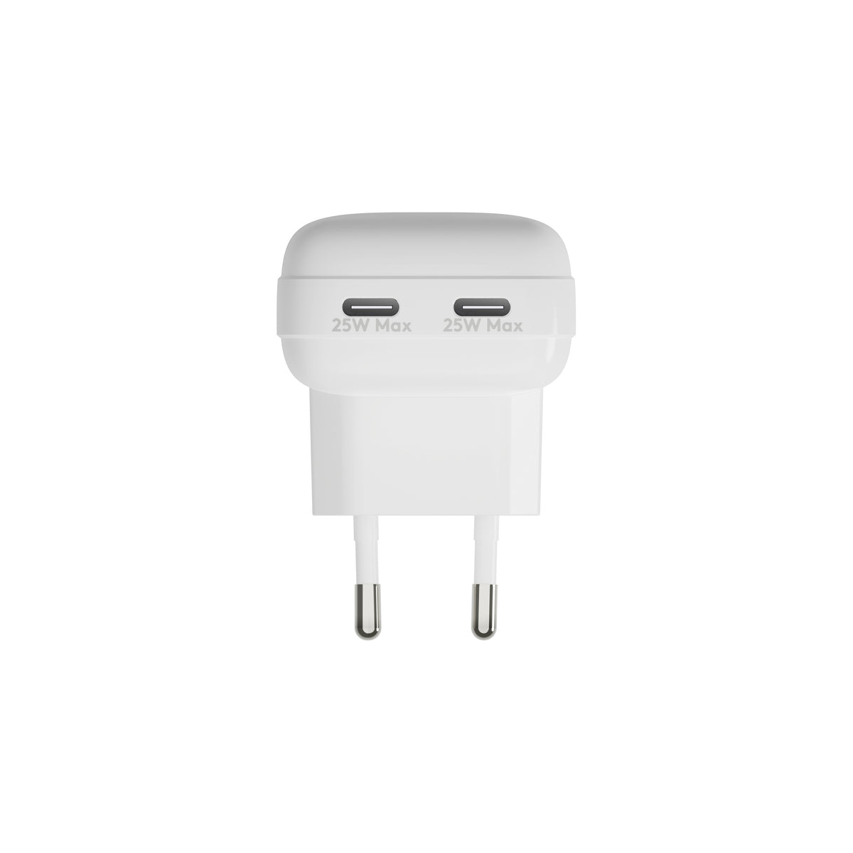 Chargeur Secteur USB Charge Rapide CH25EUWH7129, 2 Ports USB 2.0 et 2 Ports USB-C, Blanc