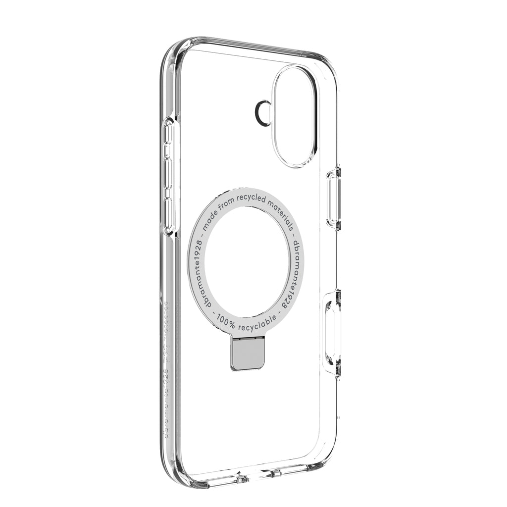 Coque de Protection Iceland Ultra D3O MS Kick pour iPhone 16 Plus, 6.7 pouces, Transparent