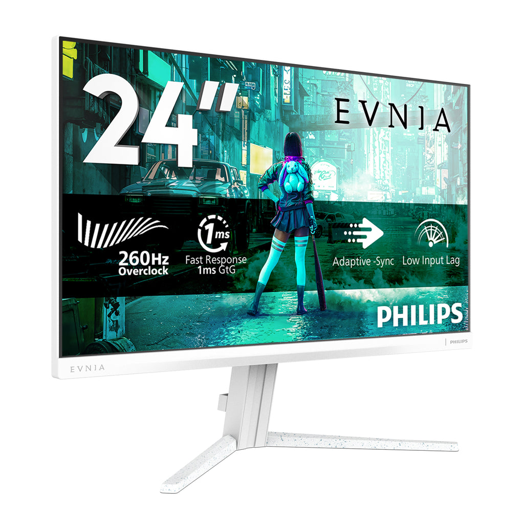 Philips Evnia 3000 24M2N3201PL/00 écran plat de PC 60,5 cm (23.8") 1920 x 1080 pixels Full HD LCD Blanc - vue 2