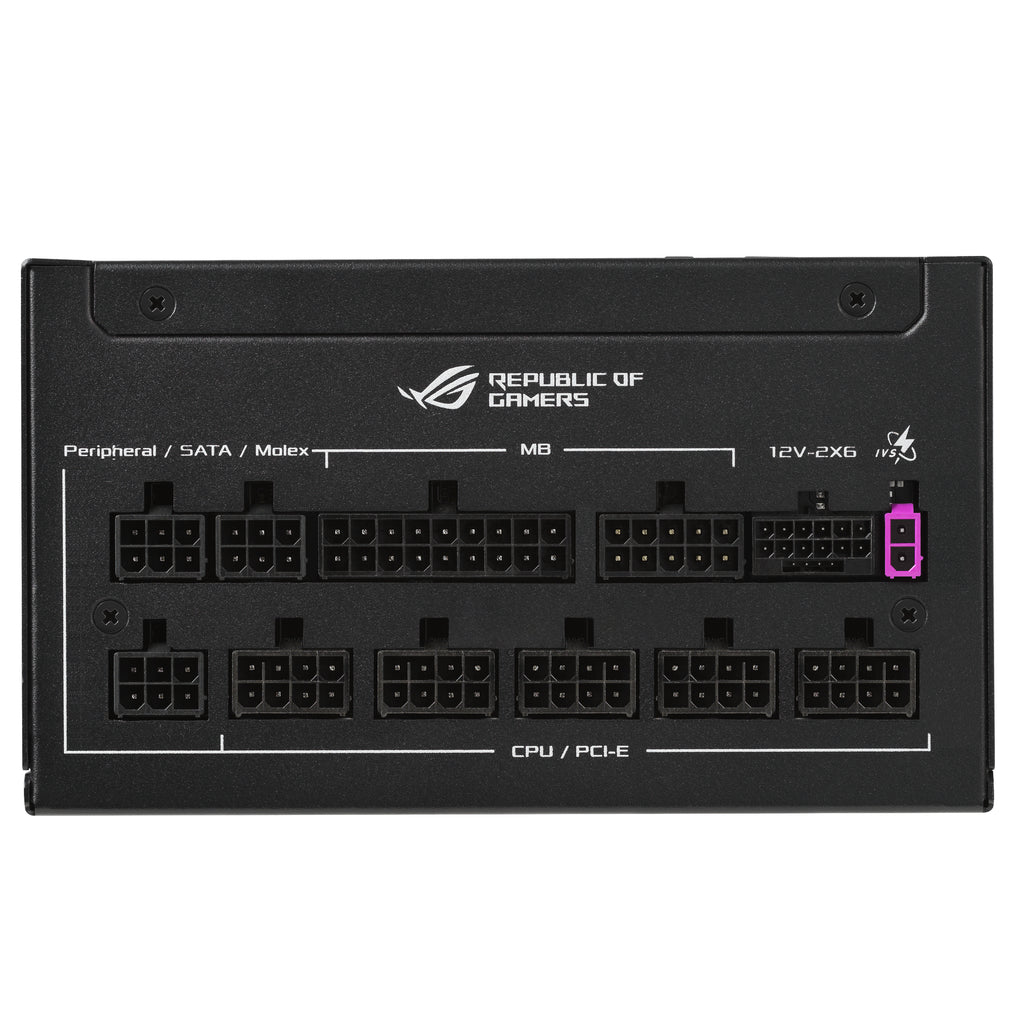 ASUS ROG Strix 850P Gaming, Alimentation 850W, 80 PLUS Platinum, ATX, Noir
