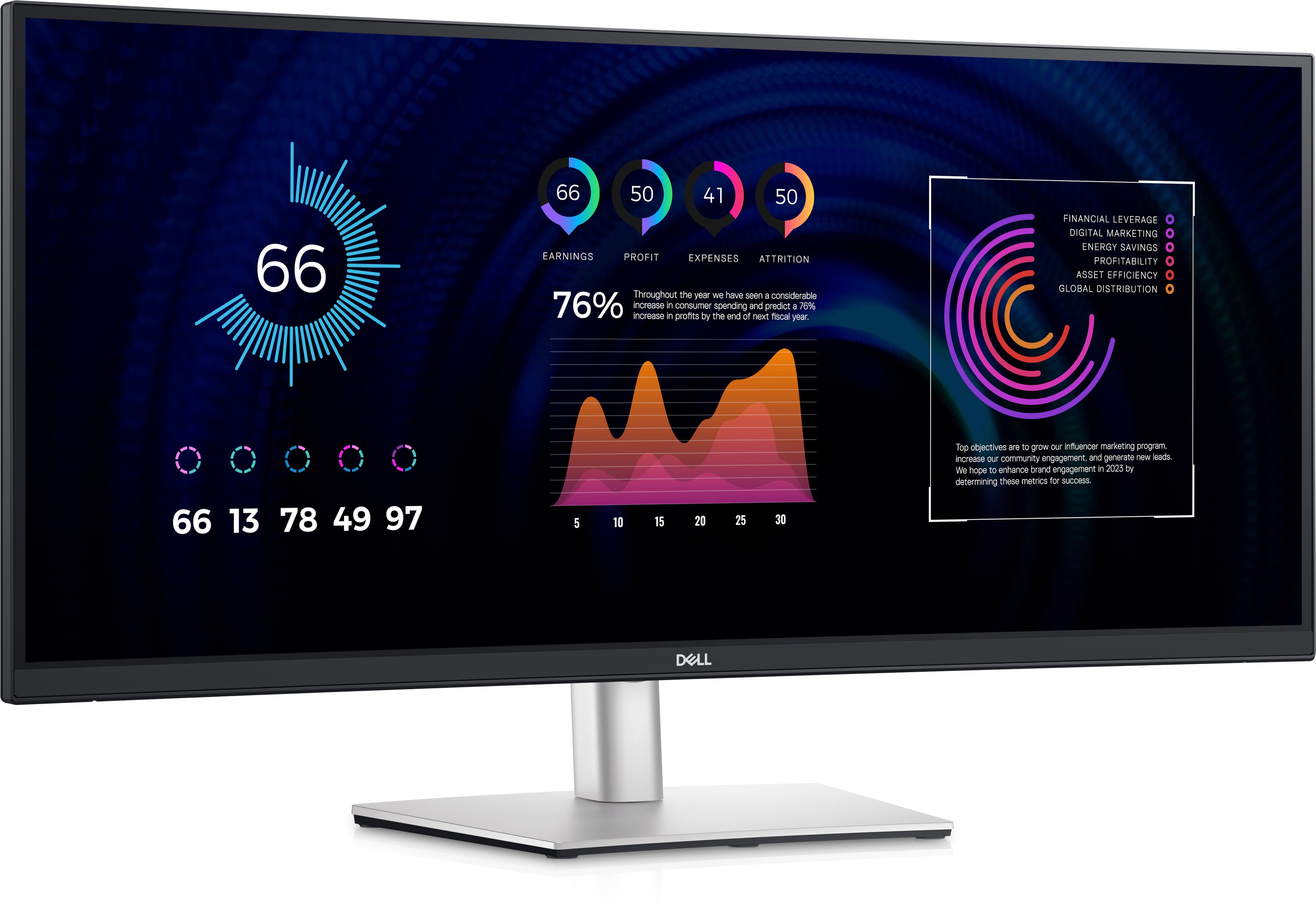 DELL DELL P Series P3424WE écran plat de PC 86,7 cm (34.1") 3440 x 1440 pixels 4K Ultra HD LCD Noir