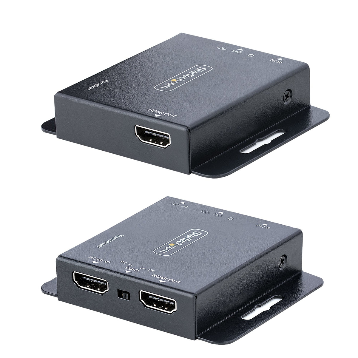 StarTech.com Extendeur HDMI sur Ethernet RJ45 Cat6/Cat5, 4K 30Hz jusqu'à 39m ou 1080p jusqu'à 70m, Kit Émetteur et Récep