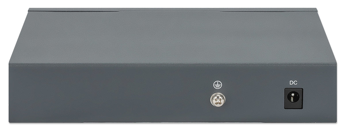 Intellinet Commutateur Réseau Gigabit 5 Ports PoE Passthrough, 1 Port PD PoE++ 95W, 4 Ports PSE, Budget 65W