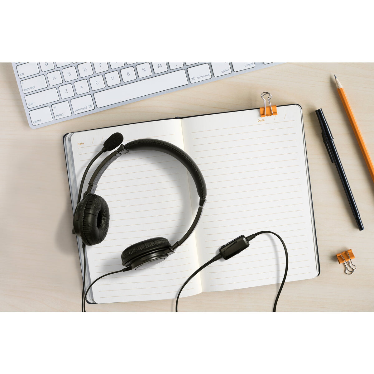 Kensington Micro-Casque Classic 3,5mm avec réglage du micro et du volume - vue 3