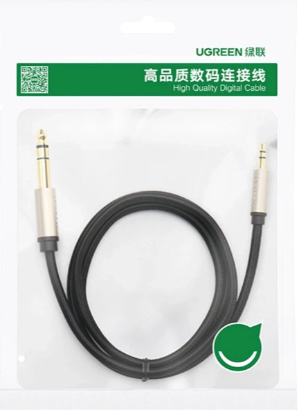 Ugreen AV127 câble audio 5 m 3,5mm 6,35 mm Gris - vue 2