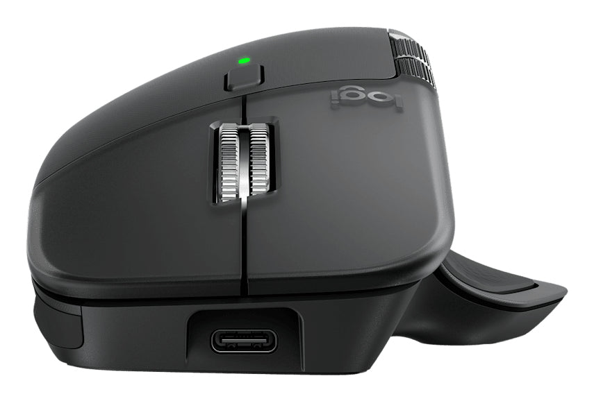 Logitech MX Master 4 for Business ratón Oficina mano derecha RF Wireless + Bluetooth Laser 8000 DPI