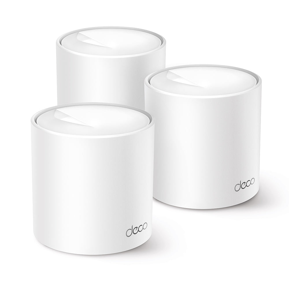 TP-Link Deco X1500 Système Wi-Fi Mesh 6 Bi-bande 1500 Mbit/s, Blanc