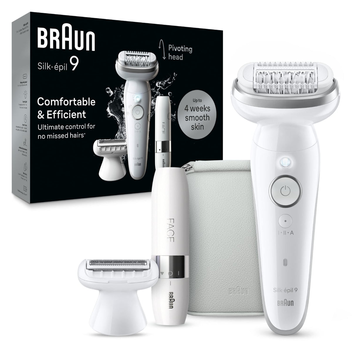 Braun Epilateur électrique Silk-épil 9 - SES 9-341