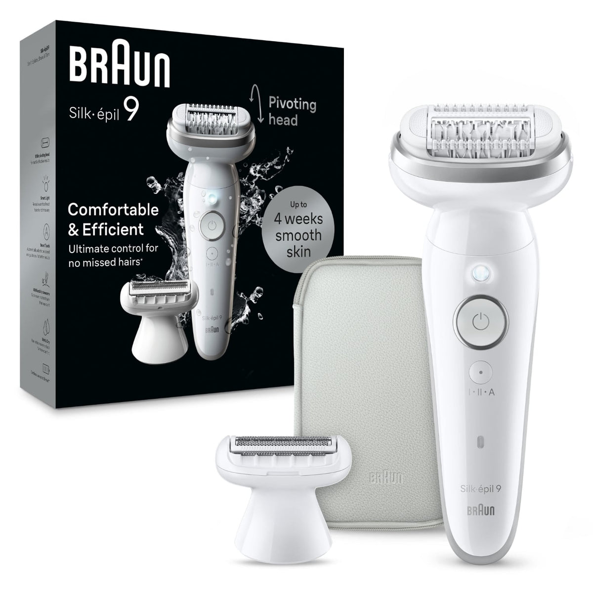Braun Epilateur électrique Silk-épil 9 - SES 9-041