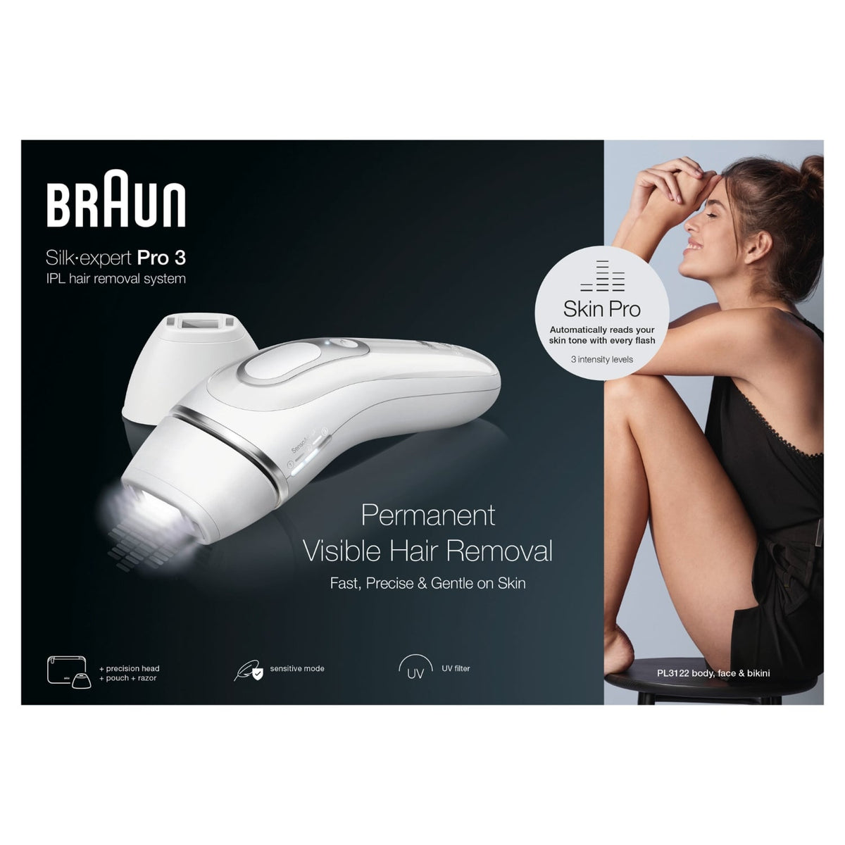 Braun Epilateur électrique Silk-expert Pro 3 - PL3122