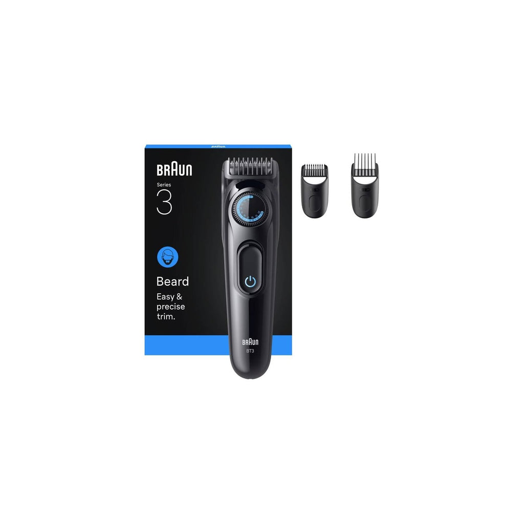 Braun Tondeuse barbe séries 3 beard trimmer bt3520 noir