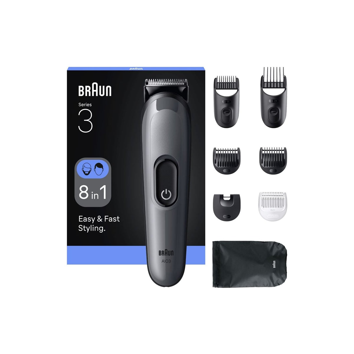 Braun Tondeuse multifonctions MGK3540