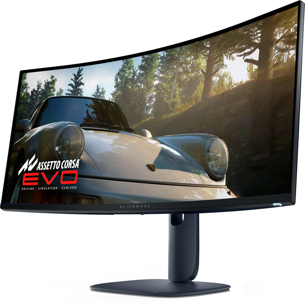 Alienware AW3425DW écran plat de PC 86,4 cm (34") 3440 x 1440 pixels Wide Quad HD QD-OLED Bleu