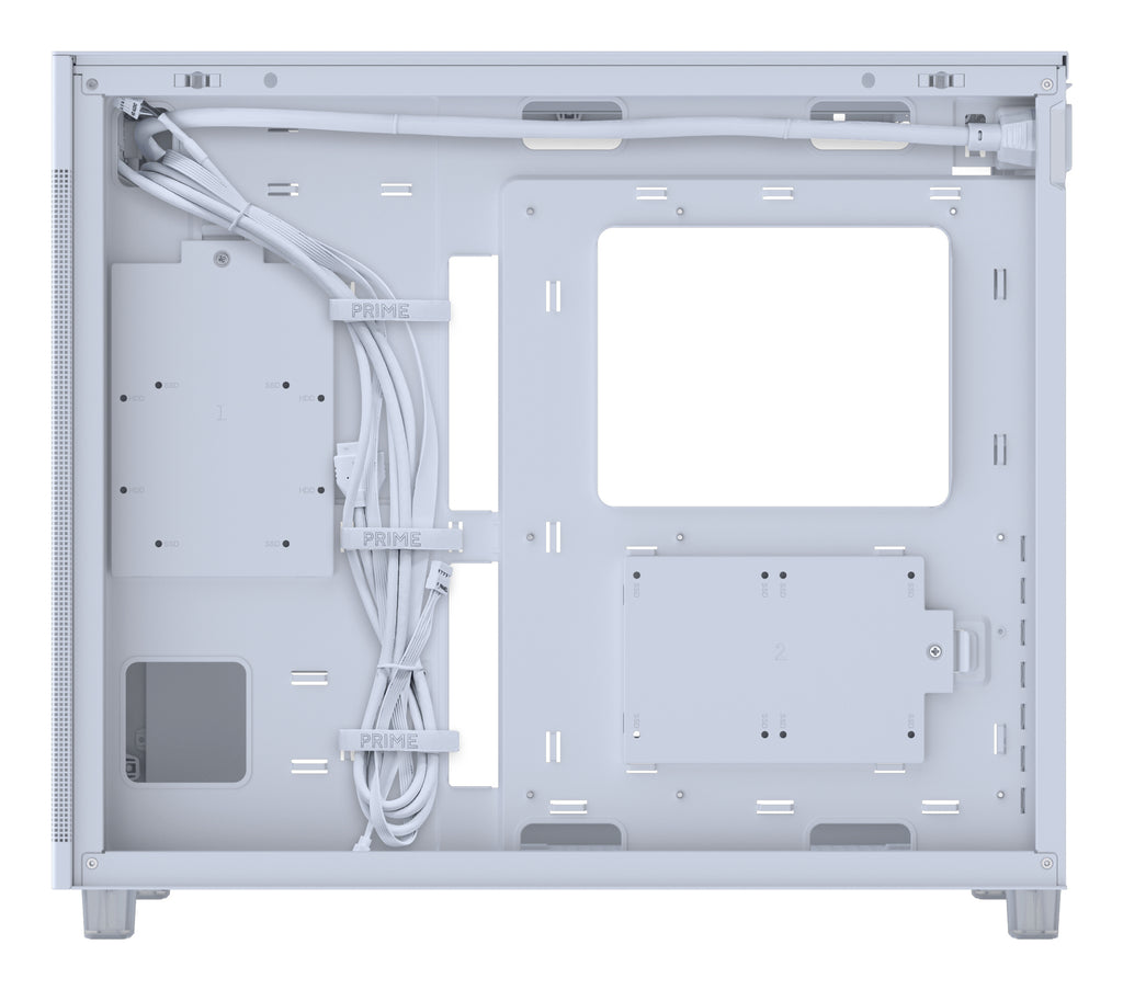 ASUS PRIME AP303 Mesh Midi Tower Blanc