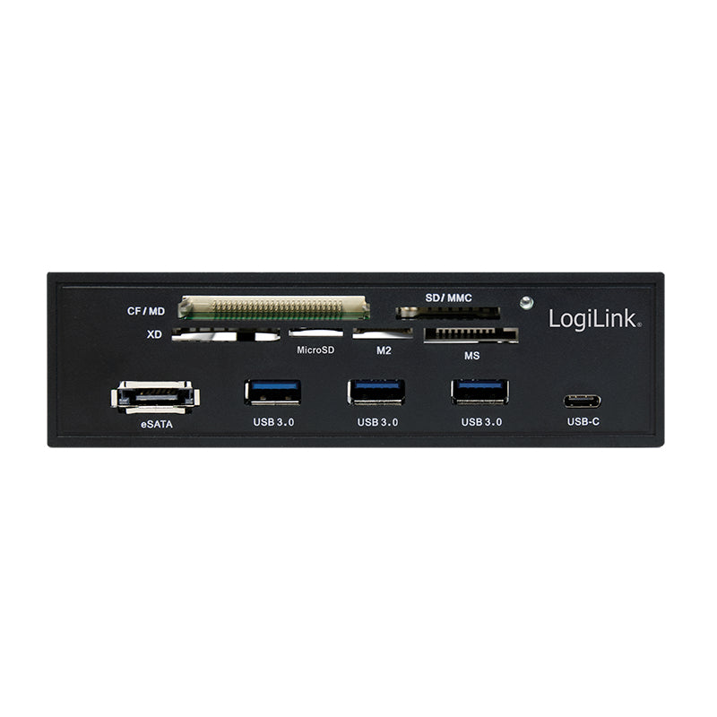 LogiLink UA0341 lecteur de carte mémoire SATA Interne Noir