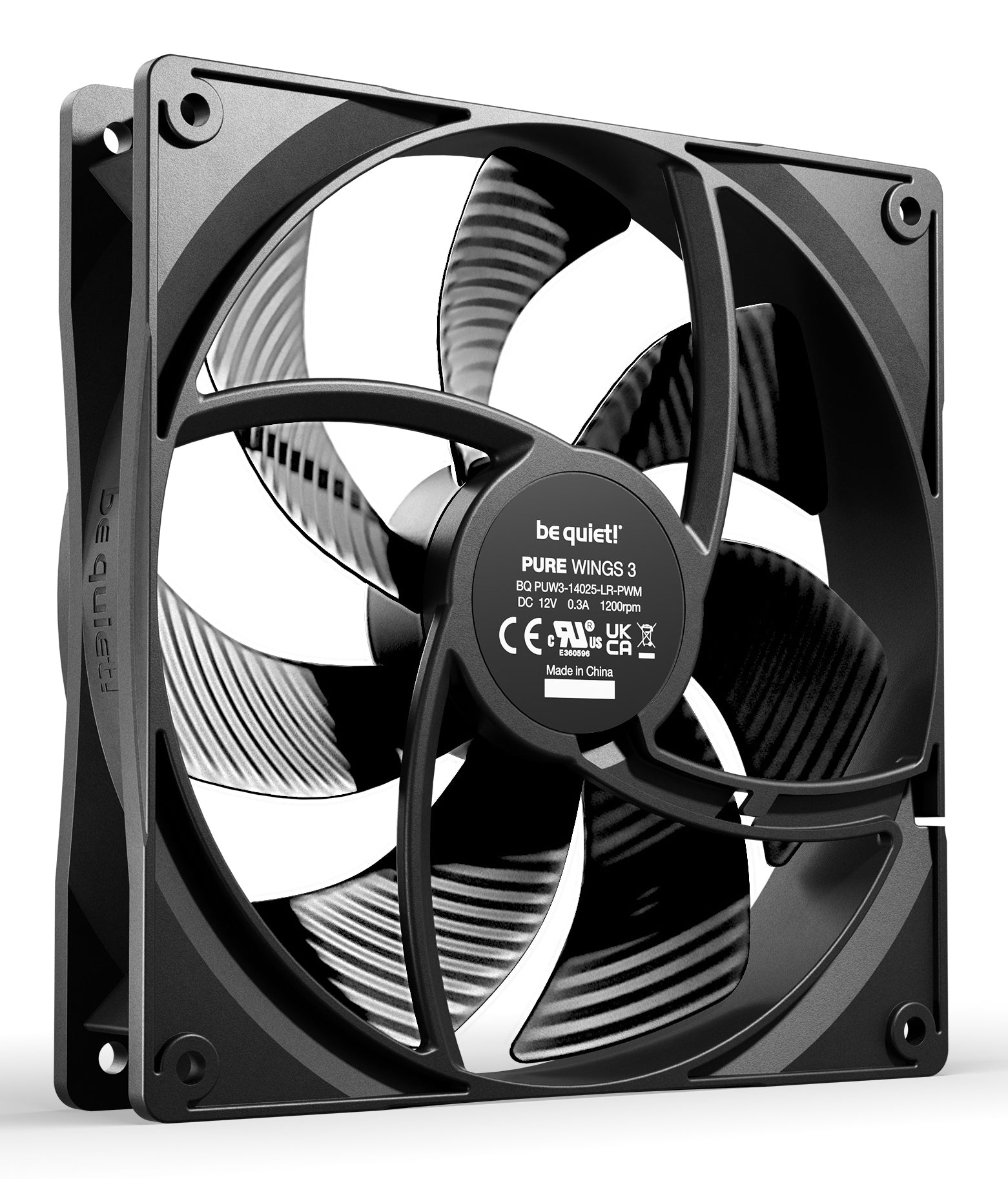 be quiet! Pure Wings 3 140 mm PWM | Ventilateur PC