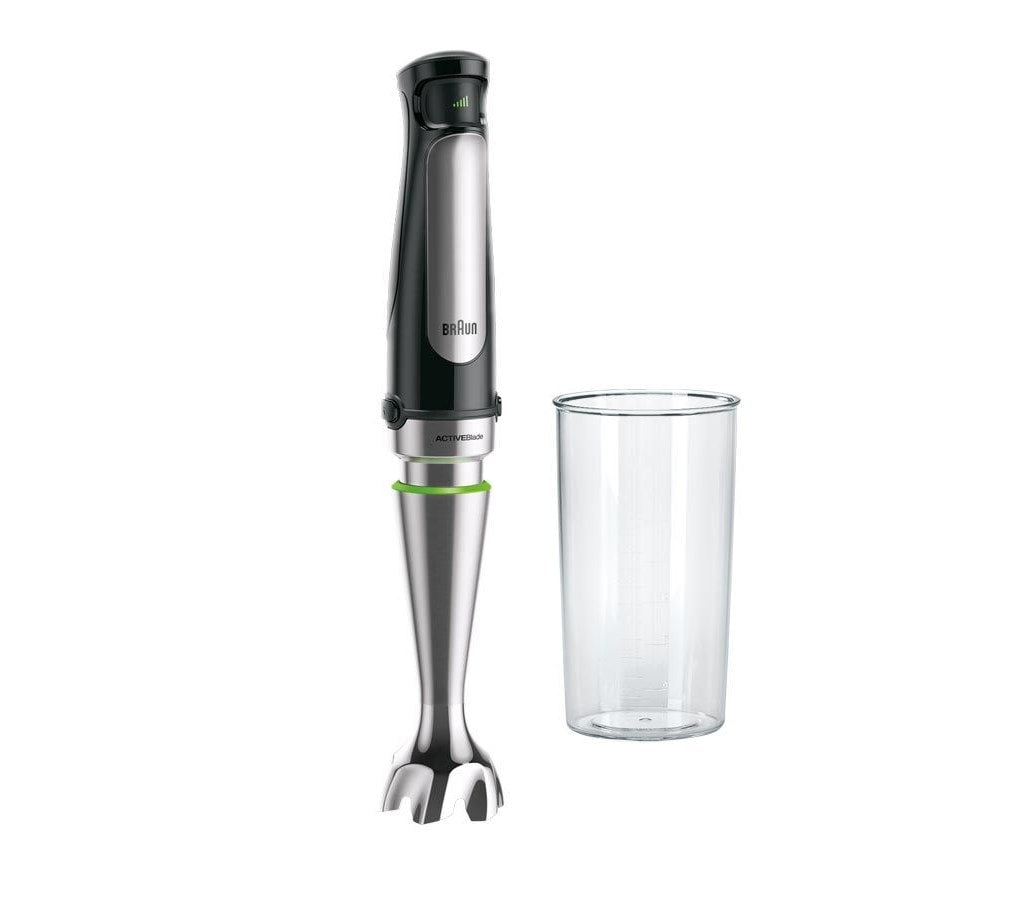 Braun MQ 7000X 0,6 L Mélangeur par immersion 1000 W Noir, Acier satin