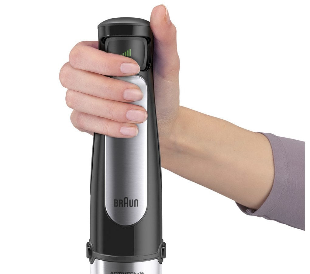 Braun MQ 7000X 0,6 L Mélangeur par immersion 1000 W Noir, Acier satin