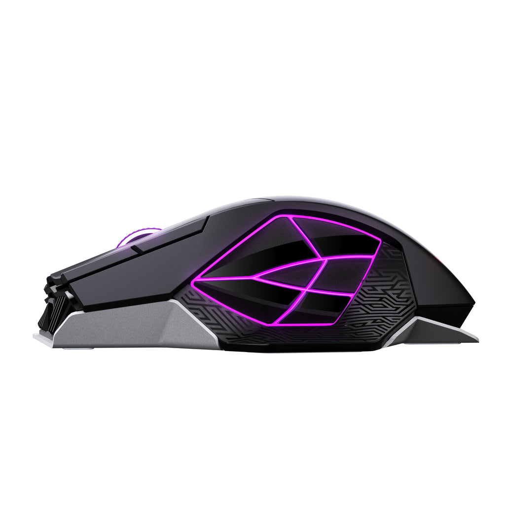 ASUS ROG Spatha X 65K souris Gaming Droitier RF Wireless + Bluetooth + USB Type-A Optique 65000 DPI