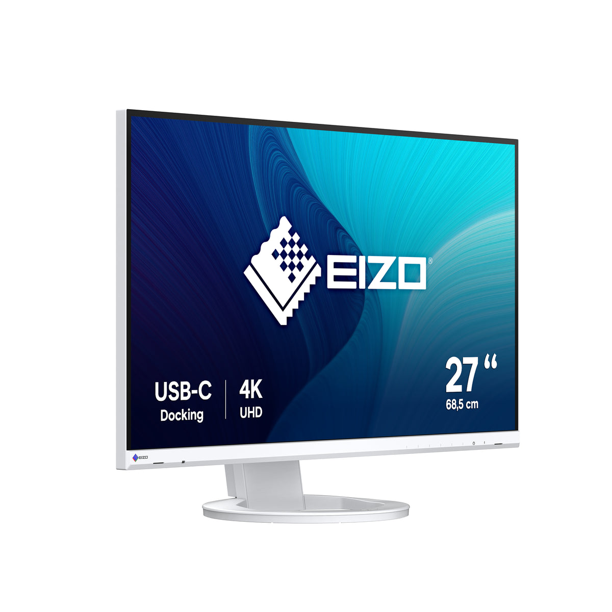 EIZO FlexScan EV2740S-WT Écran PC 27" 4K Ultra HD 3840 x 2160 LCD Blanc