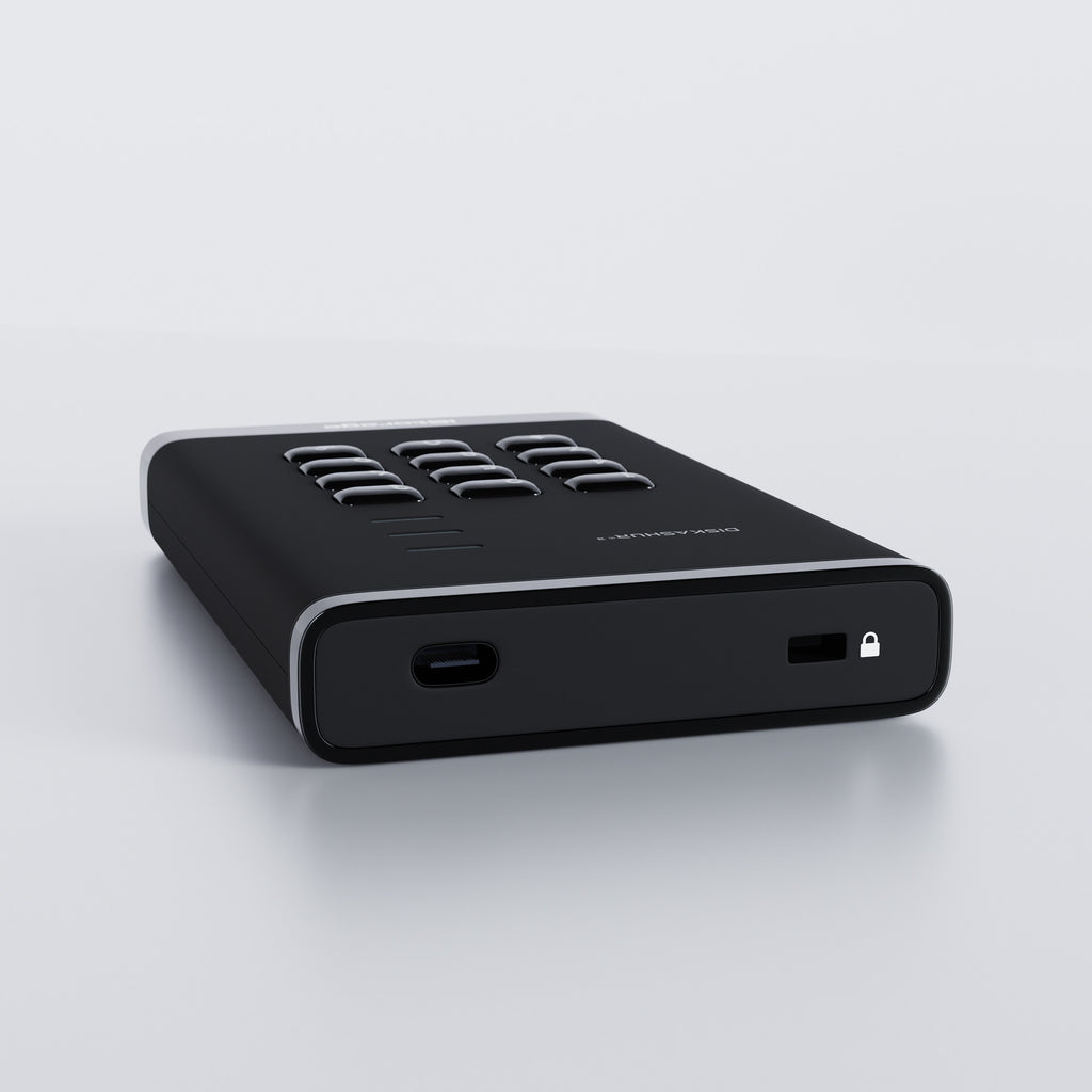 iStorage diskAshur3 HDD 256-bit 500GB - Black - vue 5