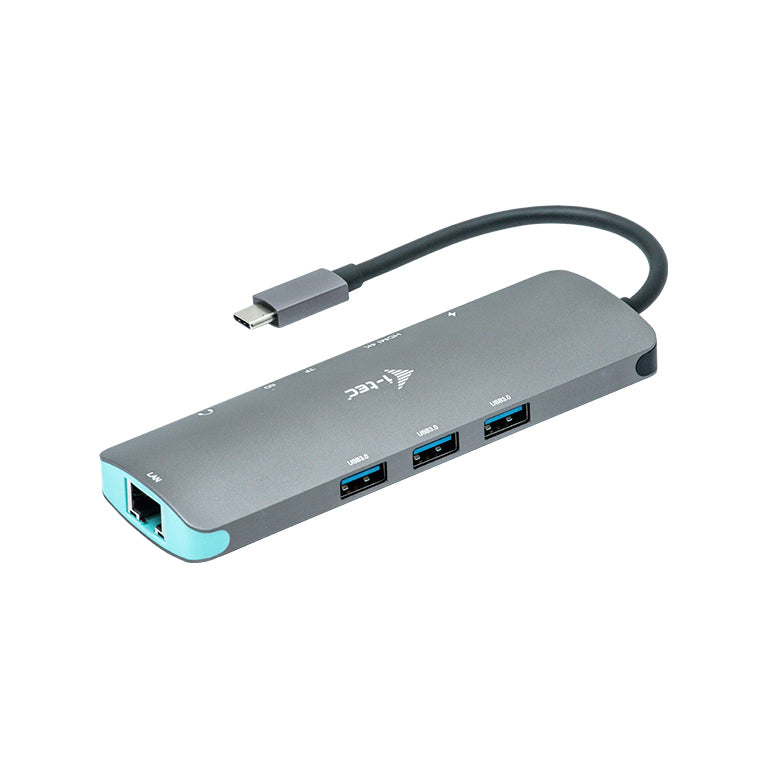 i-tec Metal USB-C Nano Docking Station 4K HDMI LAN Power Delivery 100W