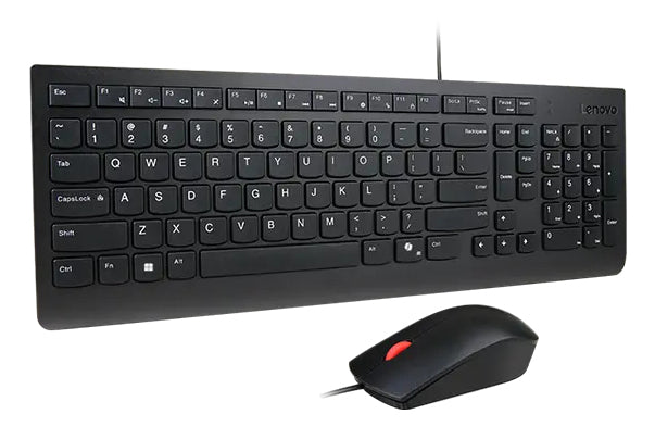 Lenovo 4X31R64409 clavier Souris incluse Universel USB Danois Noir