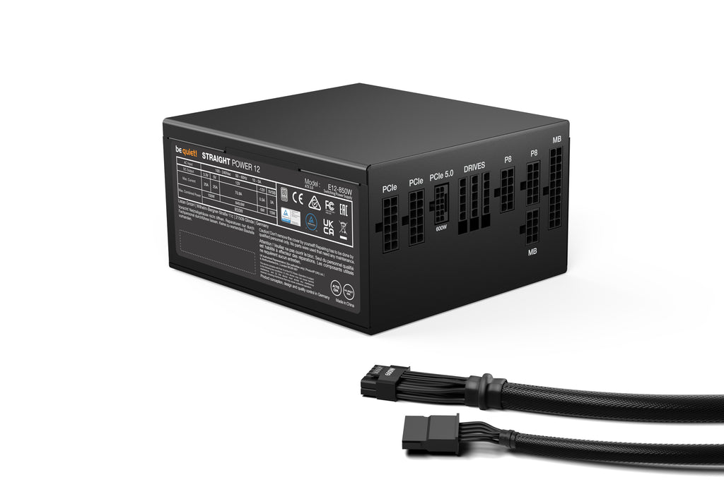 be quiet! Straight Power 12 850 W | Alimentation ATX 3.1, 80 Plus Platinium