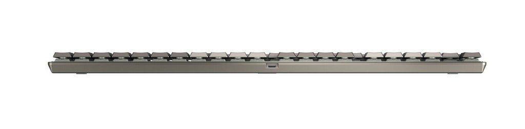 CHERRY KC 500 MX LP clavier maison/bureau USB QWERTZ Allemand Gris